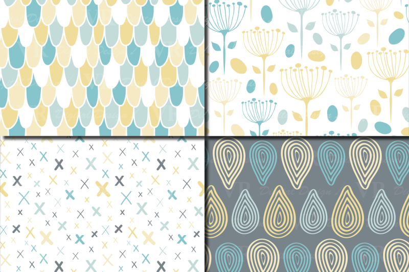 blue-and-yellow-seamless-digital-paper-pastel-hand-drawn-patterns