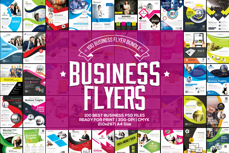 100-business-flyers-mega-bundle