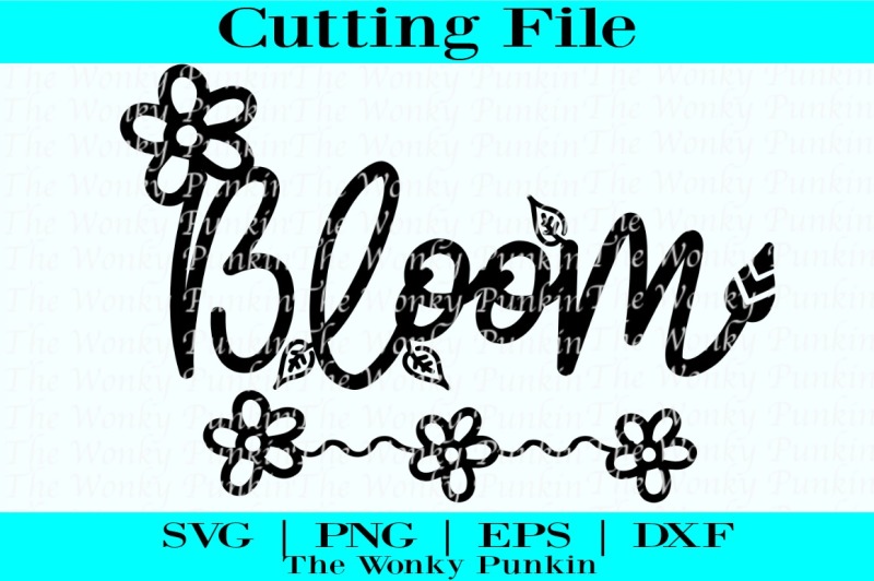 bloom-spring-svg-cut-file