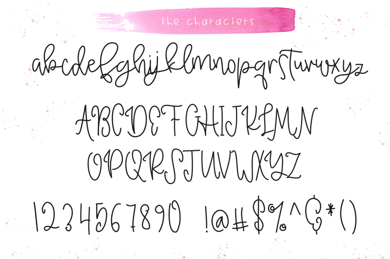 raspberry-a-handwritten-script-font