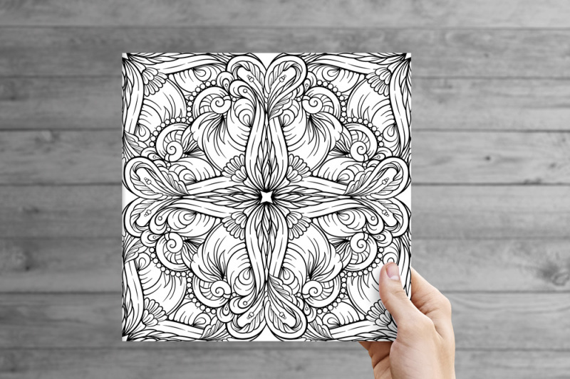 floral-doodles-seamless-patterns-set