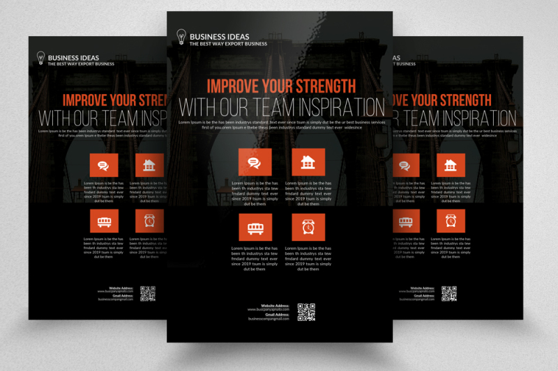 business-training-flyer-templates