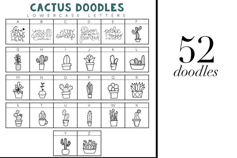 fancactus-doodle-font-cactus-and-succulents