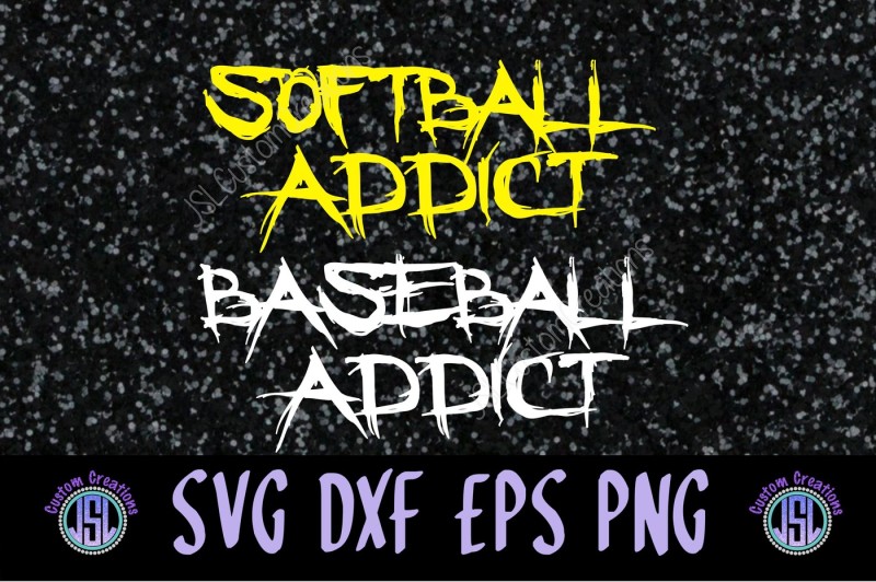 baseball-addict-softball-addict-vector-bundle-svg-dxf-eps-png