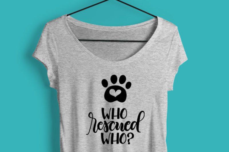 who-rescued-who-rescued-dog-rescued-cat-hand-lettered-cut-file