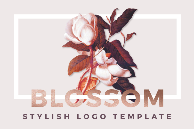 stylish-logos-template-blossom