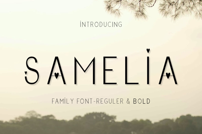 samelia-family-font