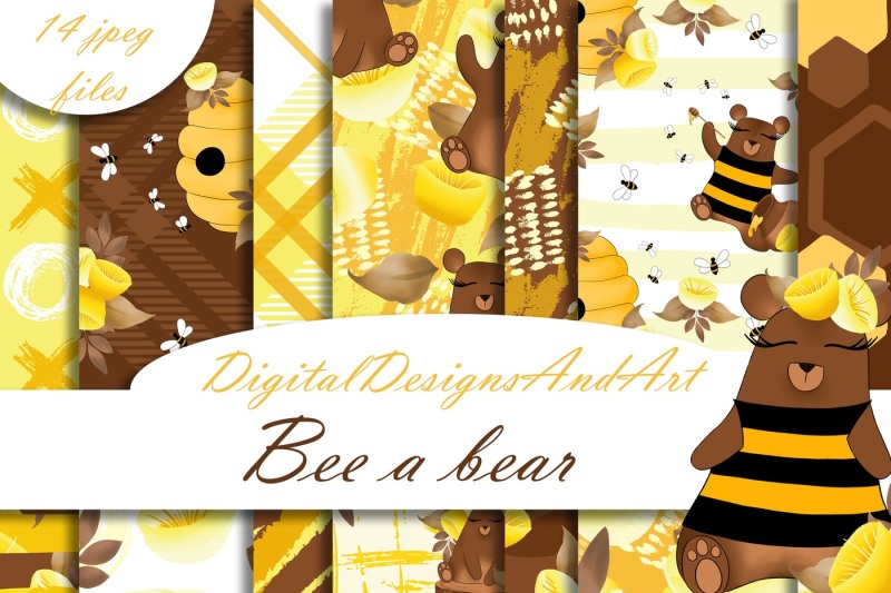 bee-a-bear-patterns