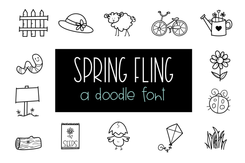 spring-fling-a-doodle-font