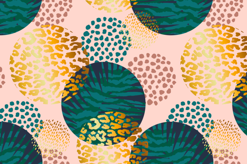 gilded-jungle-4-seamless-patterns