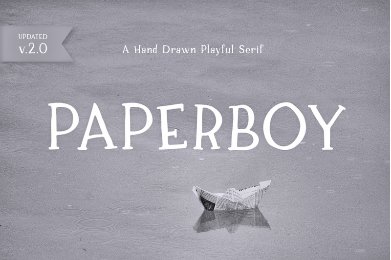 paperboy-a-hand-drawn-playful-serif