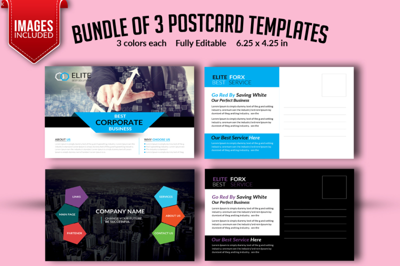 bundle-of-3-post-card-templates