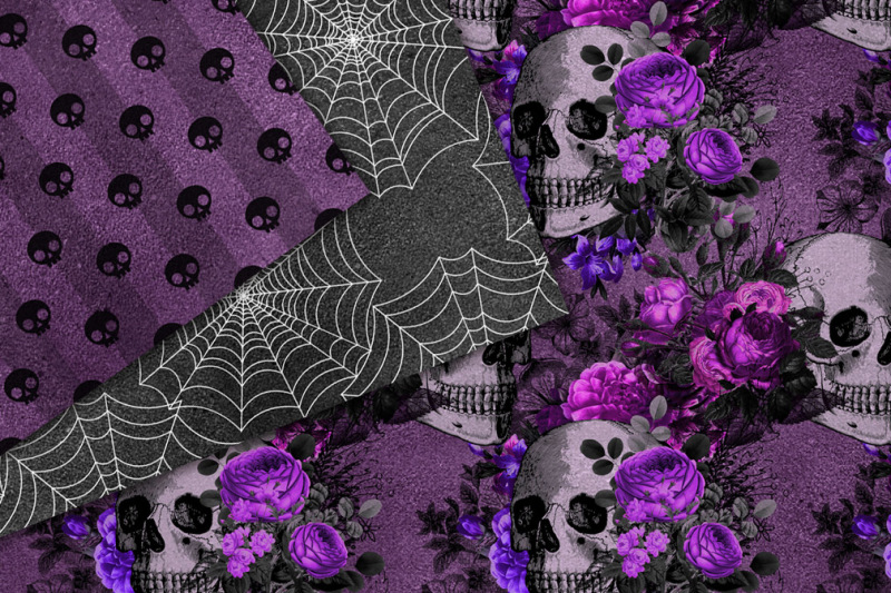 gothic-skull-patterns