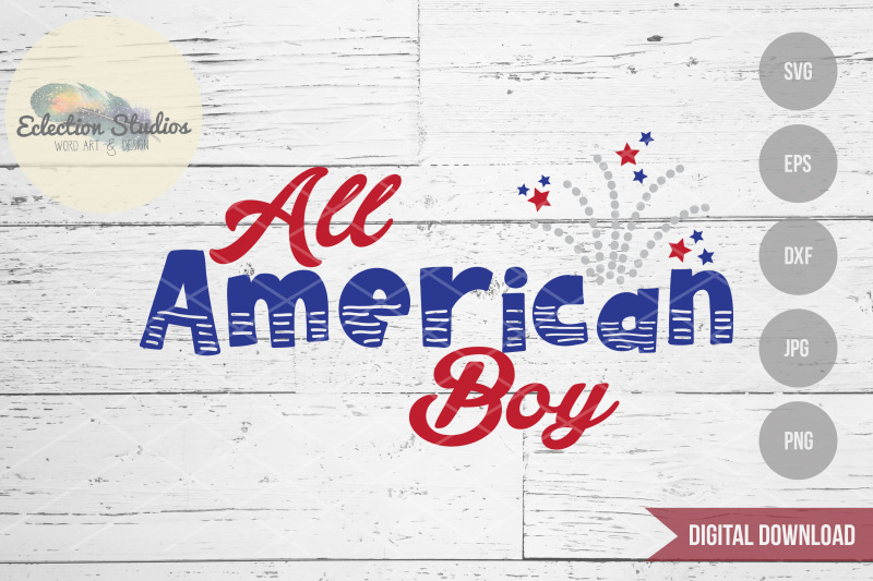 all-american-boy-svg