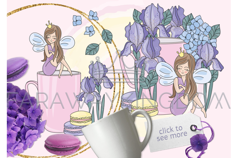 iris-garden-floral-cartoon-vector-illustration-set-for-print