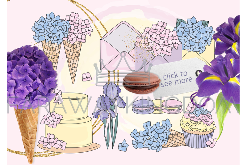iris-garden-floral-cartoon-vector-illustration-set-for-print
