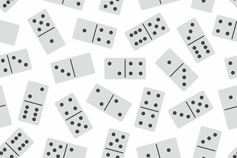 domino-vector-seamless-pattern