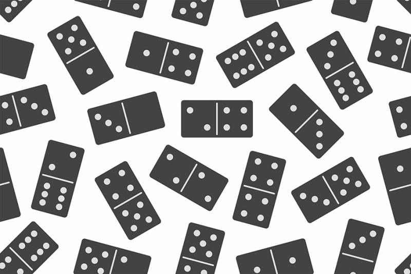 domino-vector-seamless-pattern