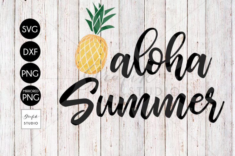 Download Aloha Summer Beach SVG File, DXF File, PNG File By ...