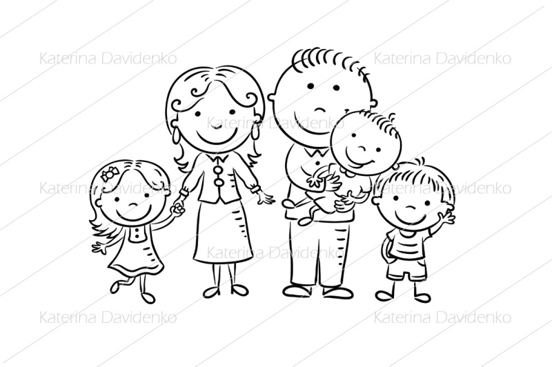 happy-family-with-three-children