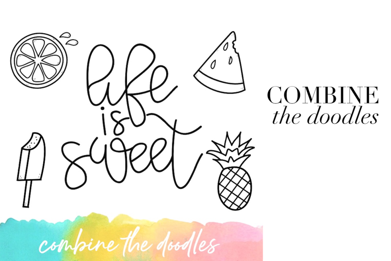 tropical-doodles-a-summer-font