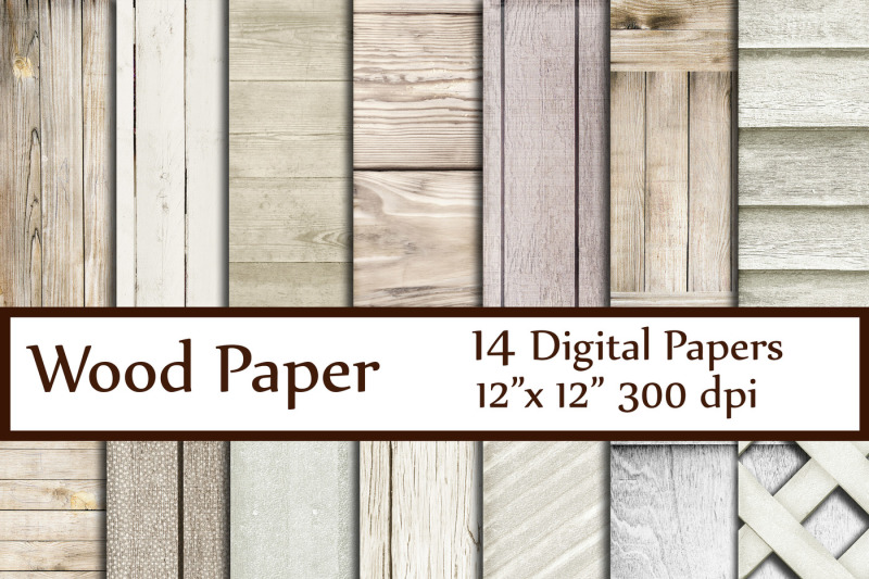 white-wood-paper-wood-digital-paper-wood-texture-12x12