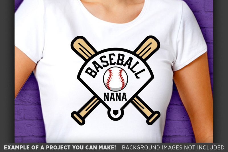 Baseball Nana Shirt - Baseball Nana Svg - Baseball Shirt Svg - 3033 By ...