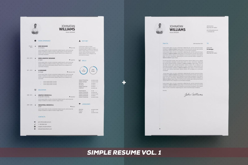 simple-resume-cv-bundle-edition-vol-1