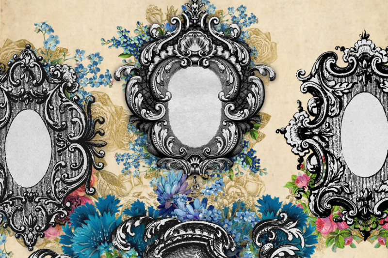 ornate-floral-frames
