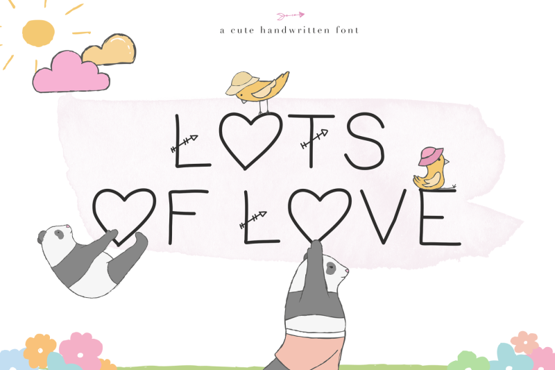 lots-of-love-a-cute-handwritten-font