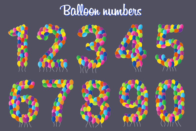 balloon-numbers