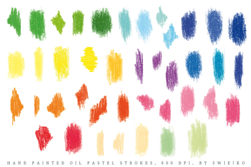 oil-pastel-strokes
