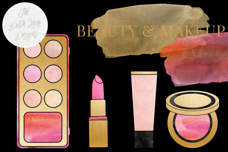 makeup-and-beauty-clipart-set