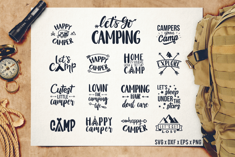 Download Camper SVG - Happy Camper SVG - Camping SVG - Camping ...