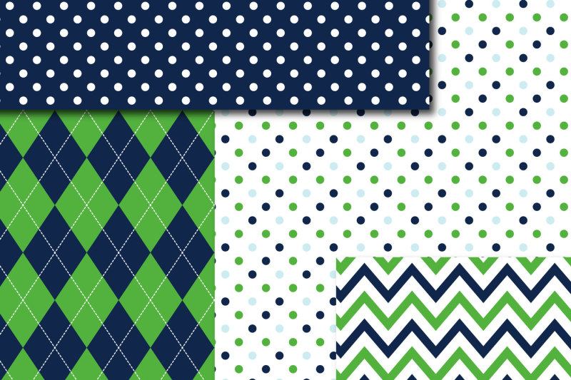 navy-blue-and-green-digital-scrapbooking-paper-mi-839