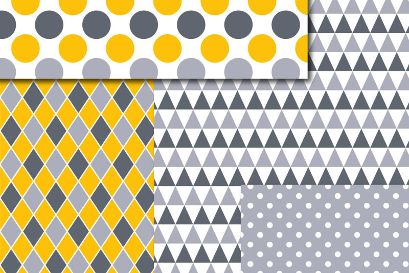 yellow-and-gray-digital-scrapbooking-paper-mi-849