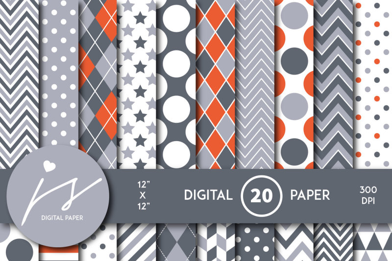 orange-and-gray-digital-scrapbooking-paper-mi-850