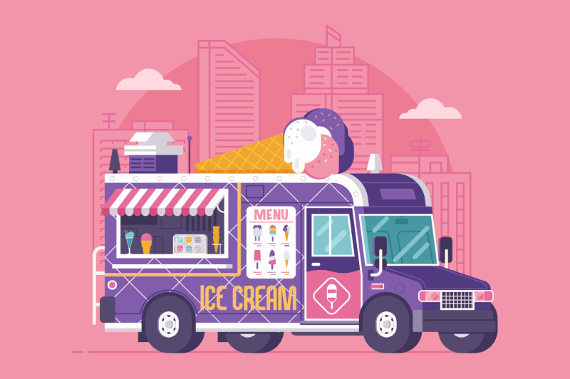 street-ice-cream-truck-illustration