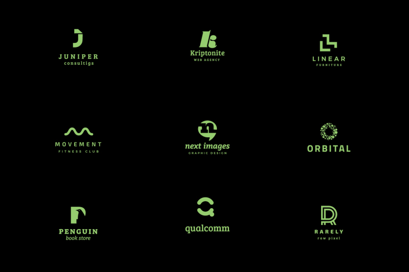 letter-logos-template-from-a-to-z