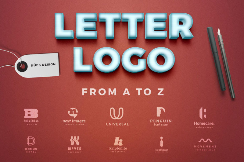 letter-logos-template-from-a-to-z