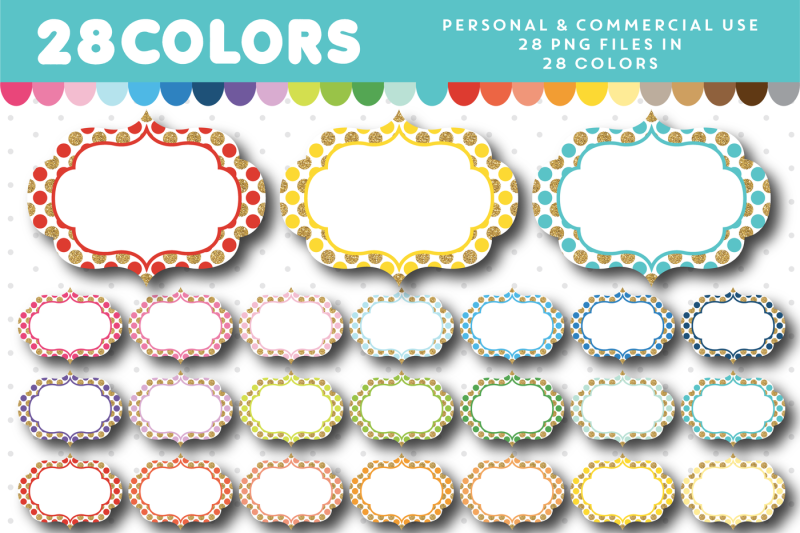 gold-glitter-polka-dots-frame-clipart-label-clipart-cl-1762