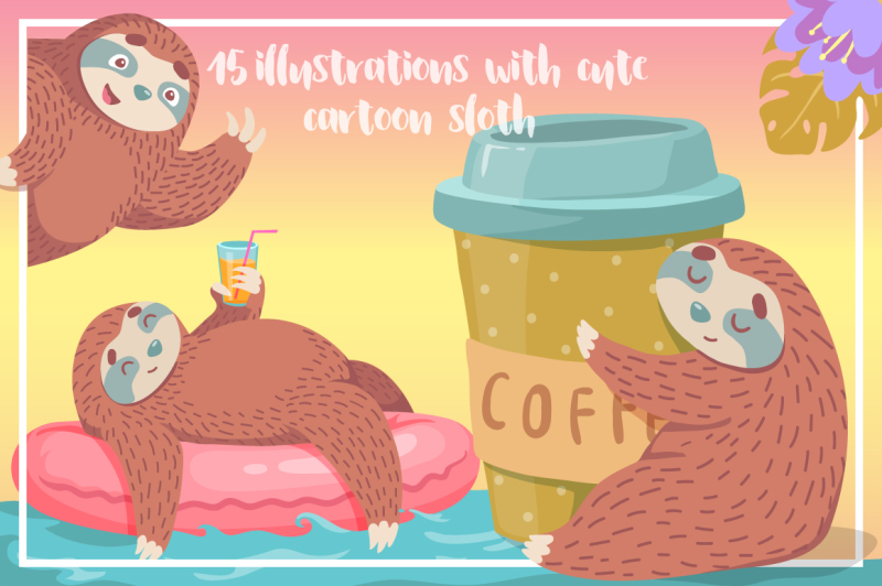 sweet-illustrations-with-sloths