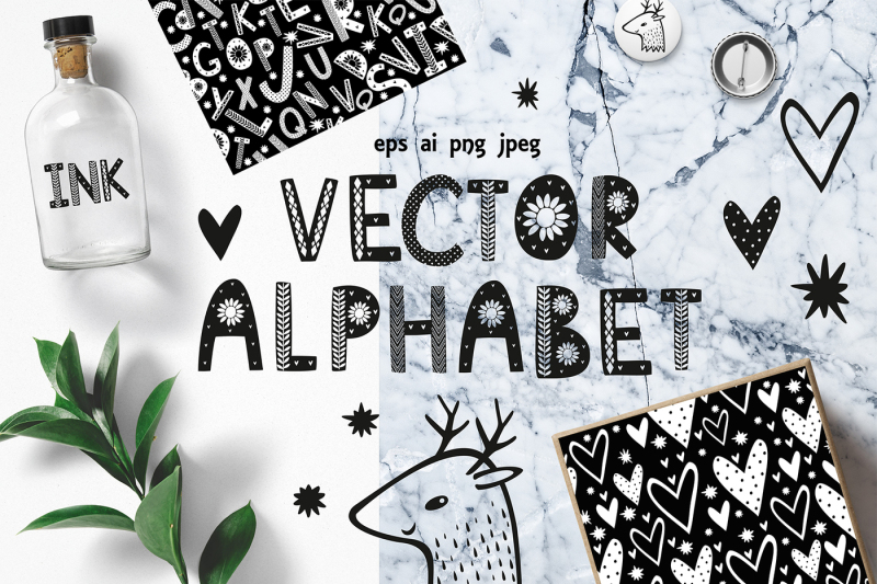 scandinavian-style-vector-alphabet