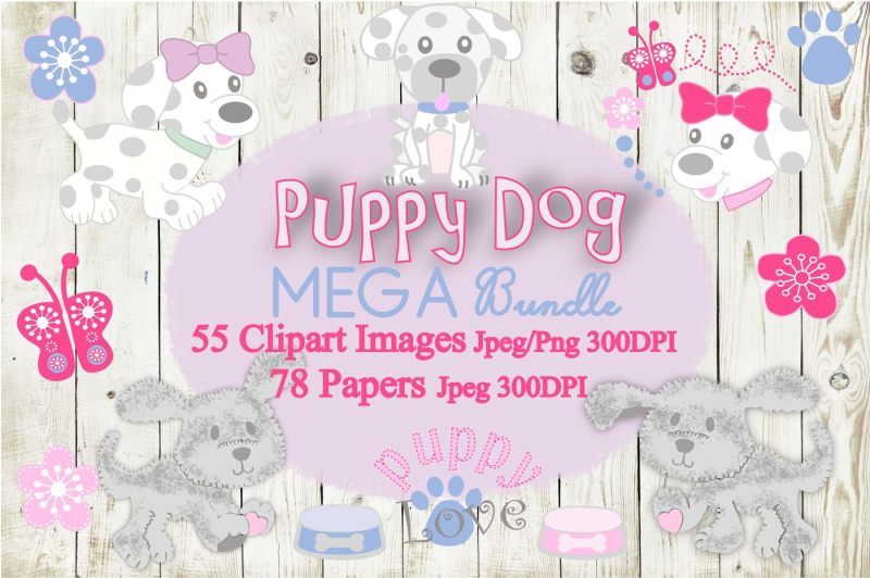 puppy-dog-mega-bundle-clipart-amp-digital-paper-set
