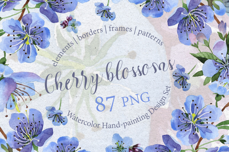 cherry-blossoms-png-watercolor-set