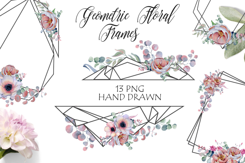 geometric-floral-frames-with-peonies-and-anemonies