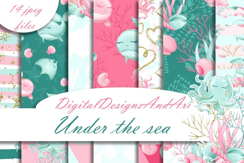 under-the-sea-digital-paper