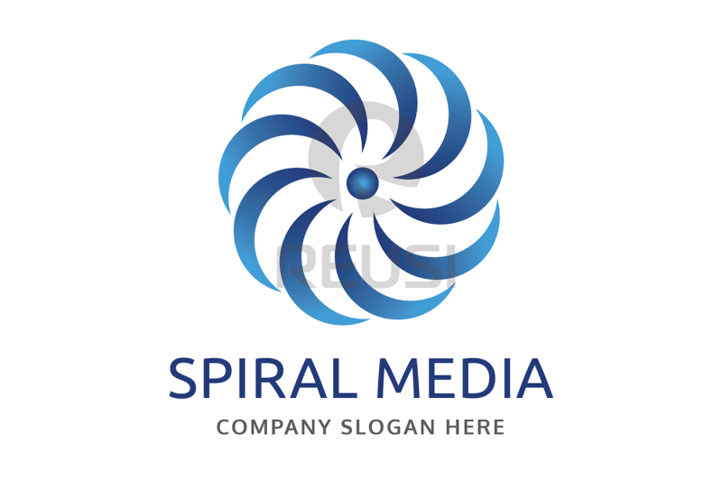 spiral-media-logo-template