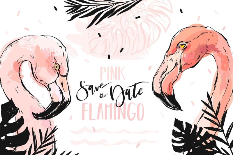 pink-flamingo-set