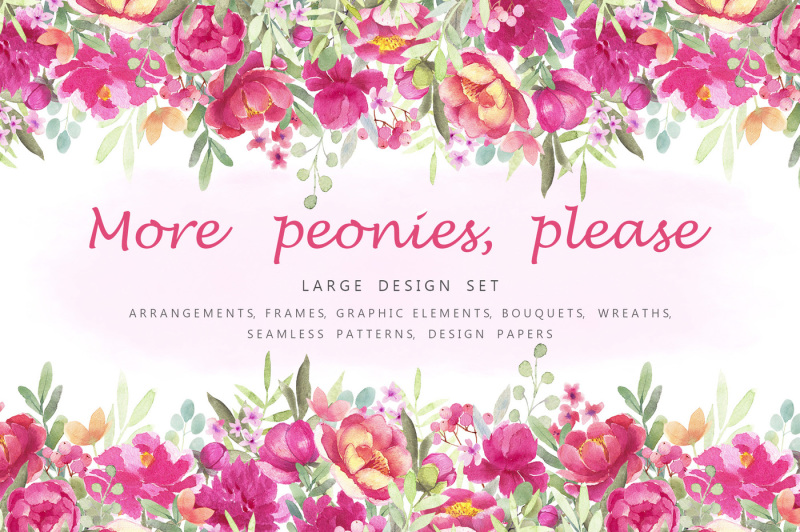 more-peonies-flower-graphic-set